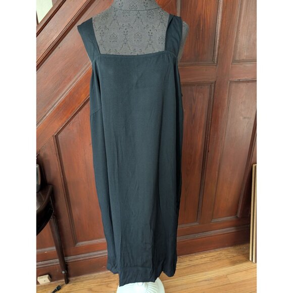 Dana Kay Black Sleeveless Long Dress Womens Size 2XL - Picture 1 of 6